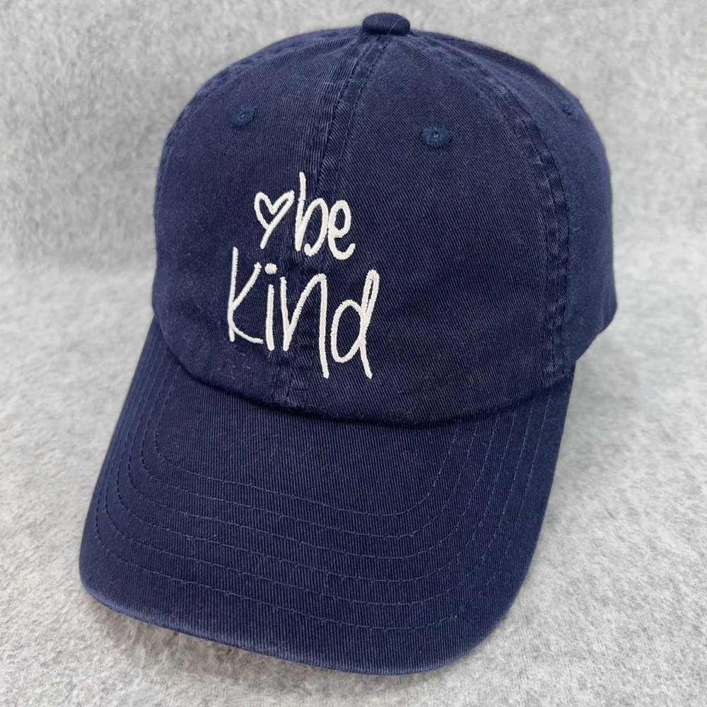 Be Kind Heart Women Navy Chokolich Baseball Hat Adjustable OSFM